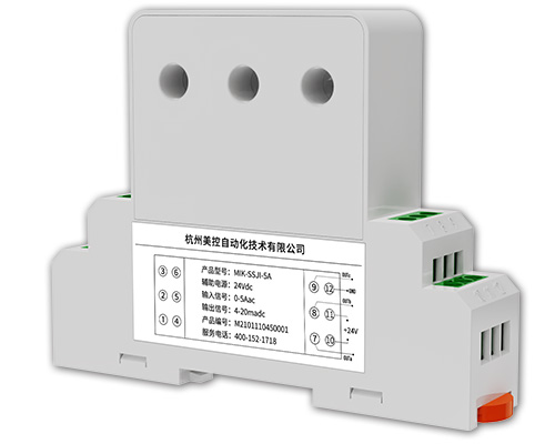 美控MIK-SSJI 三相交流電流傳感器，可測三路，1-30A